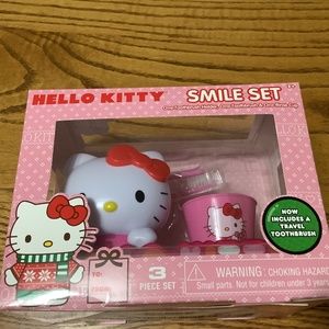 Hello kitty toothbrush set